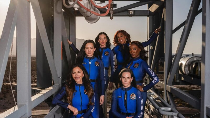 Katy Perry, Lauren Sanchez among all-women crew taking glam to space
