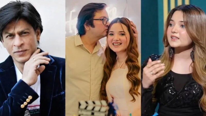 Rabeeca Khan gets trolled for saying Shahrukh Khan follows her father