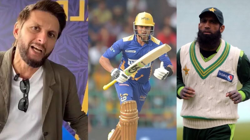 Afridi defends Malik as Mohammad Yousuf questions his spot in PSL