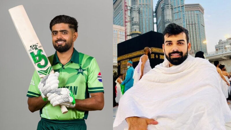 Here’s what Shadab Khan prayed for Babar Azam at the Kaaba