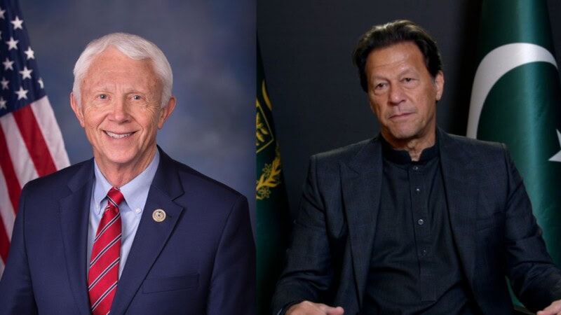 US lawmaker ‘avoids’ mentioning Khan on Pakistan visit; resumes tweeting for his release after return