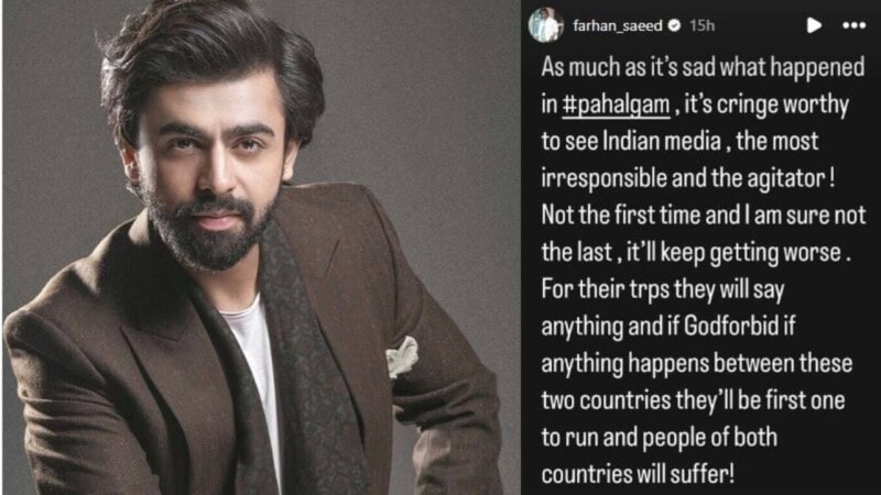 ‘This won’t be the last time’: Farhan Saeed slams Indian media over Pahalgam Incident