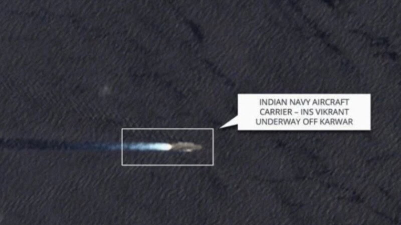 Pakistan Navy forces Indian carrier to retreat in Arabian Sea