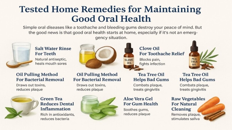 Tested Home Remedies for Maintaining Good Oral Health