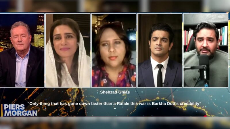 ‘Credibility crashing faster than a Rafale’, Indian journalist loses it against Pakistanis on tv show