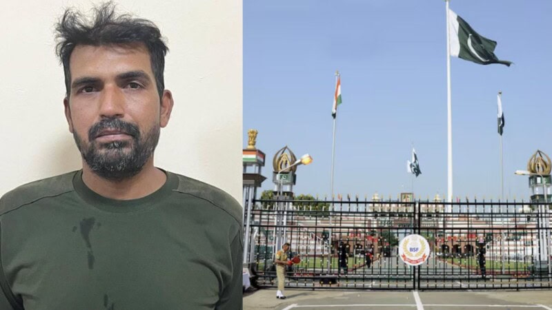Pakistan hands over Indian officer at Attari border