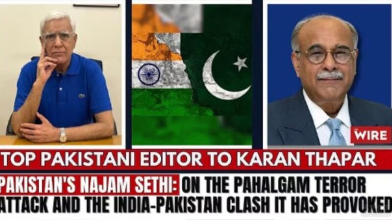 Complaint filed against Indian journalist for interviewing Najam Sethi