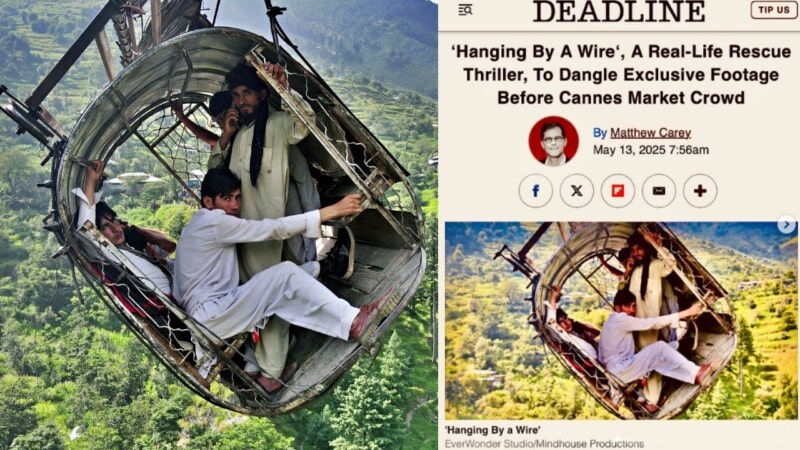 ‘Hanging By A Wire’: Pakistan’s 900-foot sky rescue now a thrilling cannes documentary