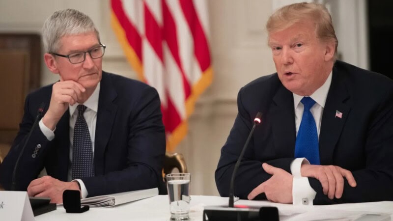 Trump says he doesn’t want Apple manufacturing products in India