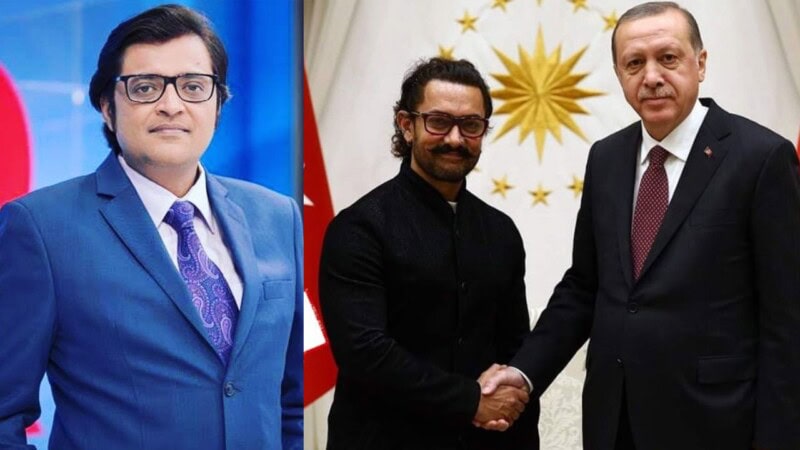 Arnab Goswami launches Islamophobic attack on Aamir Khan over Turkey visit