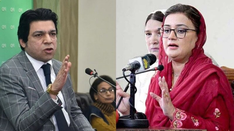 Azma Bukhari calls Faisal Vawda ‘mental patient’, ‘cheap Shah Rukh Khan’