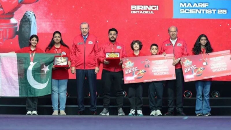 Pakistani students win first prize at Teknofest 2025