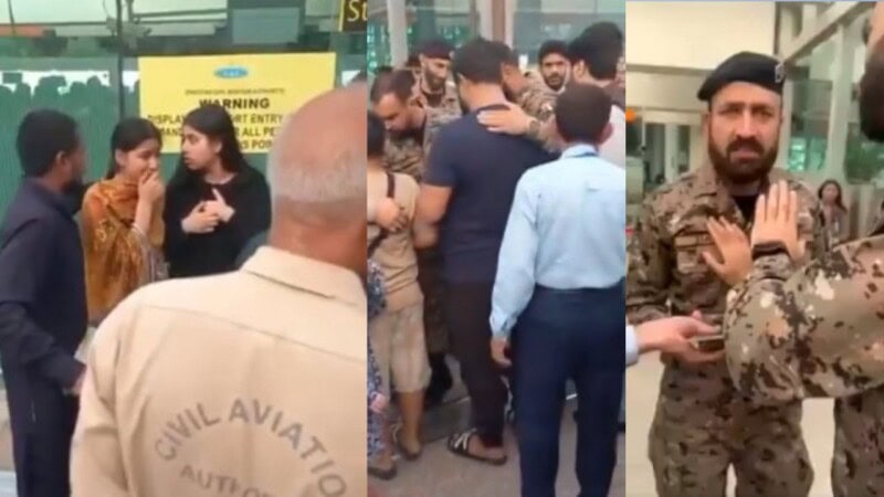 WATCH: ASF officer clashes with passenger at Islamabad airport