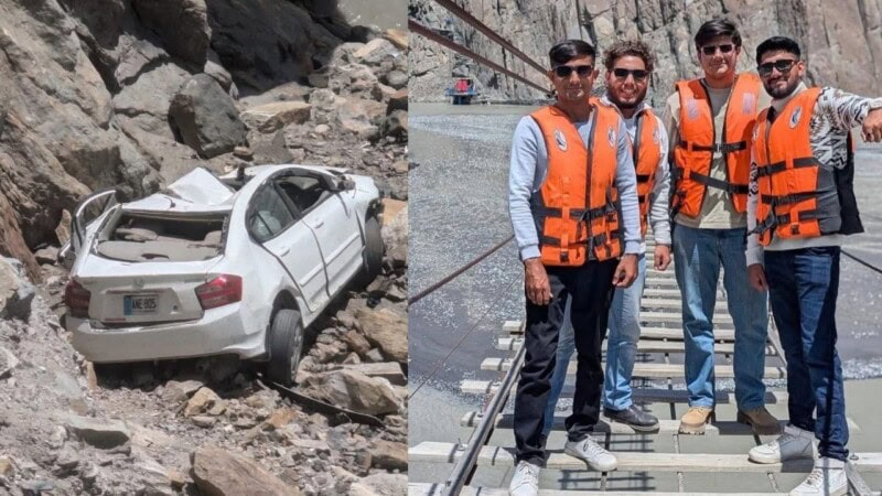 Vehicle of missing Gujrat tourists found after a week in Gilgit-Baltistan