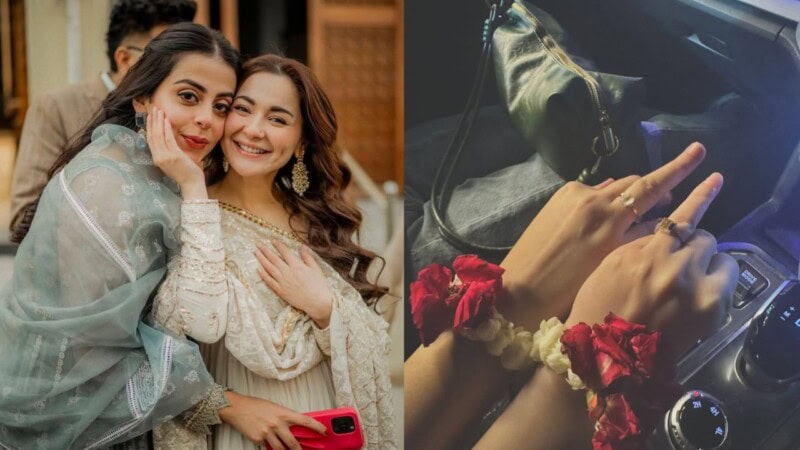 Hania Aamir and Yashma Gill’s ring-exchange video goes viral