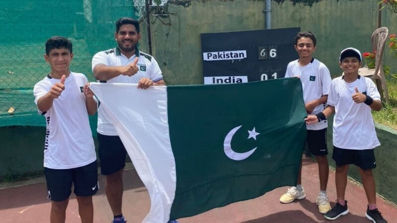 Pakistan crush India in South Asian U-12 Tennis Championship semis