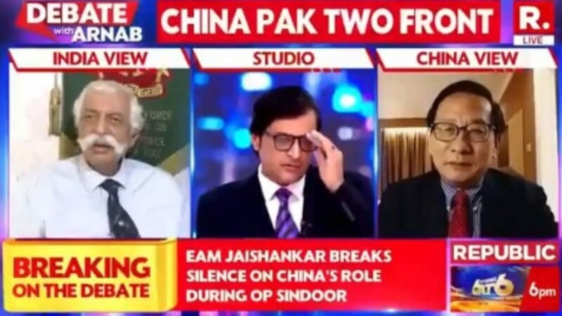Chinese analyst schools Gen Bakshi, Arnab on Pak-China friendship