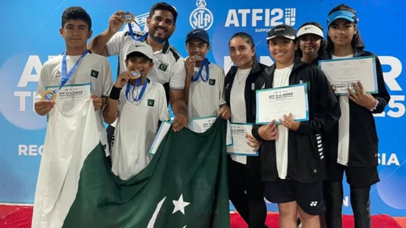 Pakistan, Sri Lanka declared joint winners of tennis tournament