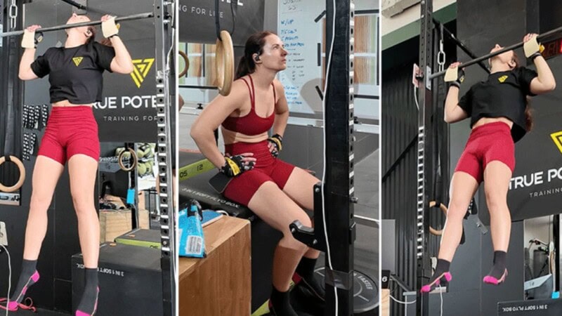 Australian woman sets Guinness World Record with 7,079 pull-ups in 24 hours