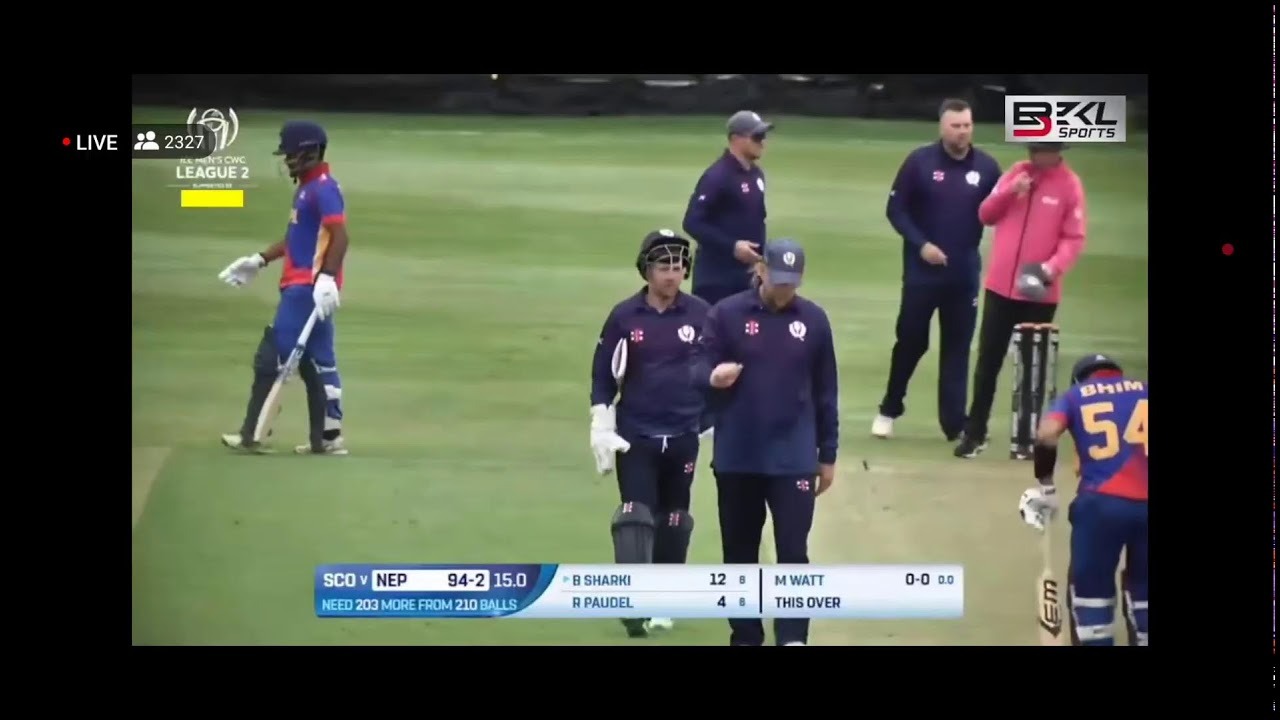 Scotland vs Nepal: Cricket Rivalry Heating Up in the Tri-Nation Series ...
