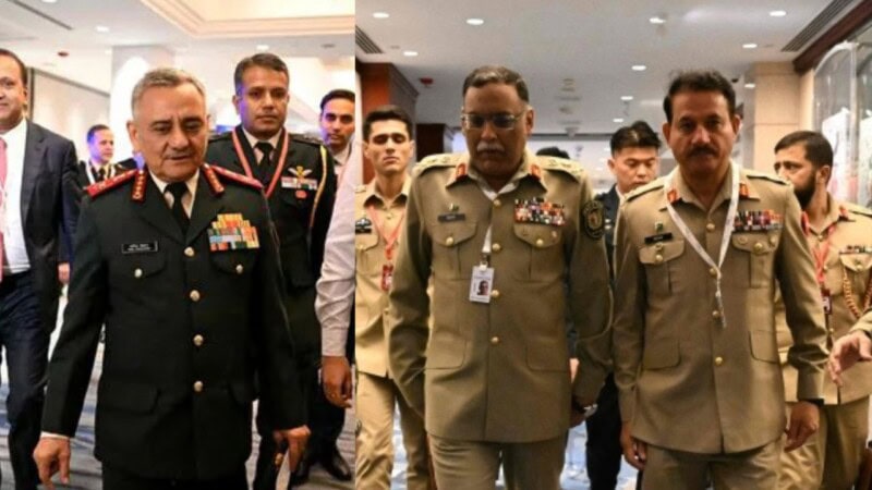 Top Pakistan, India generals warn each other at global defence leaders’ moot