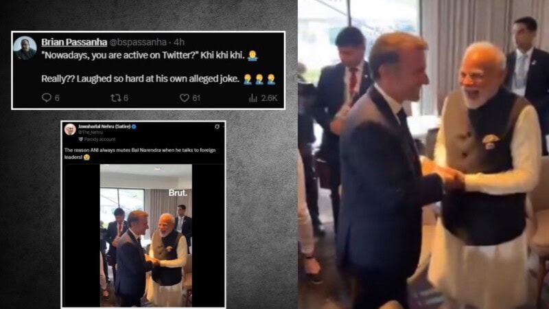 ‘Childish’: Indian netizens slam Modi’s mumbling joke with Macron