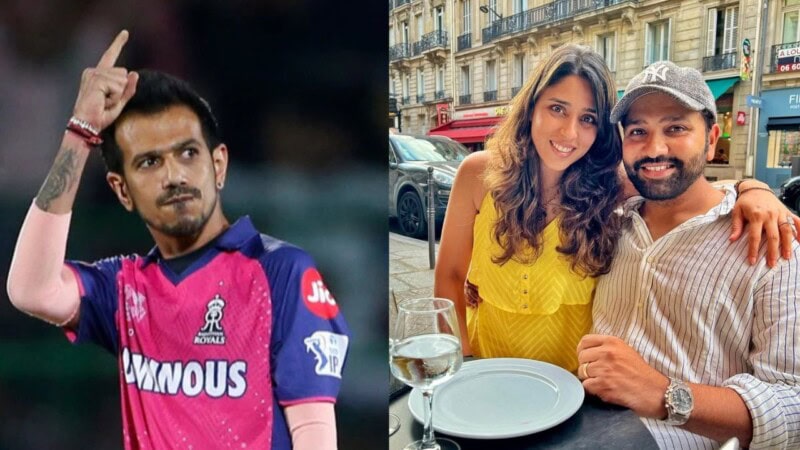Rohit Sharma’s wife slammed for calling Yuzvendra Chahal ‘cartoon’