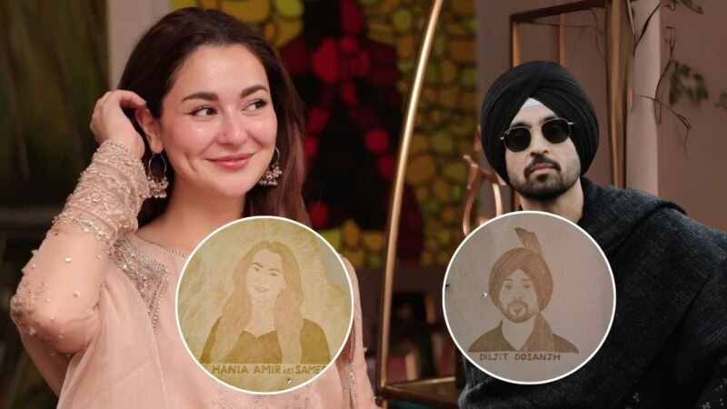 Sand, stars, and stardom: Hania Aamir and Diljit Dosanjh shine on Gadani beach