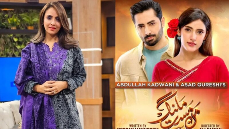 ‘Fake pregnancy operation’; Nadia Khan mocks repetitive dialogue in hit drama Maan Mast Malang