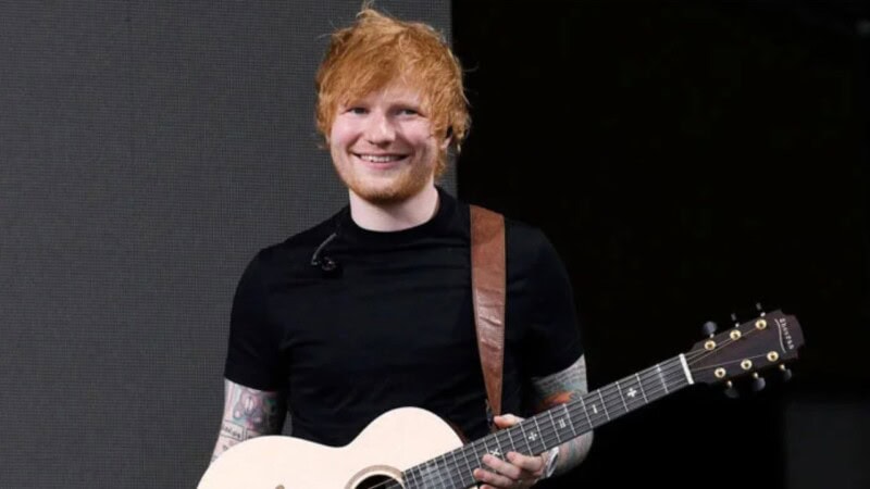 ‘Creepy af’: Ed Sheeran hilariously reacts to his wax figure in Germany