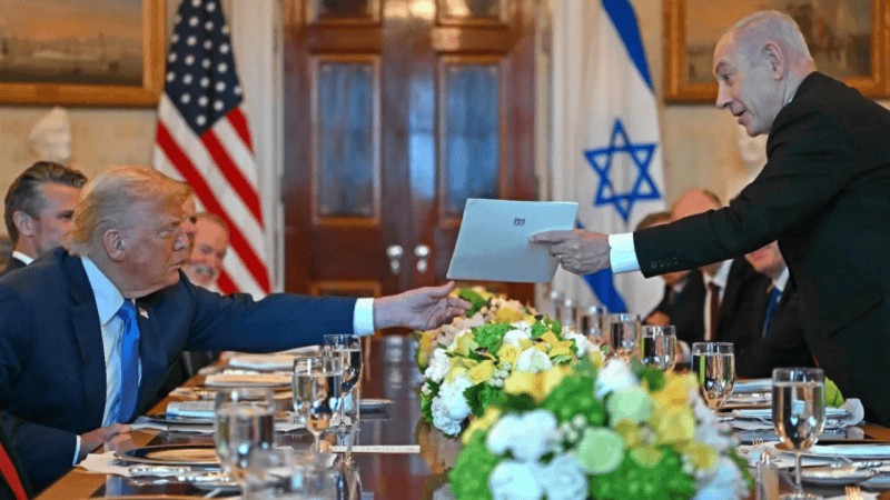 Trump holds fresh talks with Netanyahu to end Gaza ‘tragedy’