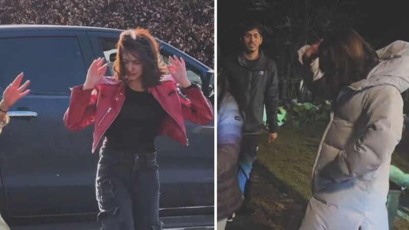 Hania Aamir’s fun BTS from ‘Sardaar Ji 3’ is bhangra goals