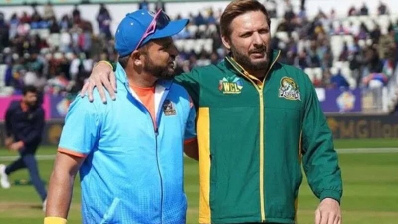 Pak-India World Championship of Legends clash cancelled after India opposes Afridi’s inclusion