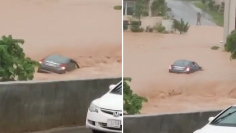 Bodies of retired Colonel, daughter recovered after flash flood in Islamabad