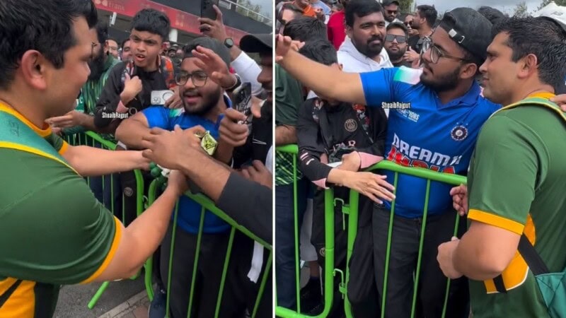 VIDEO: Kamran Akmal gifts gloves to Indian fan