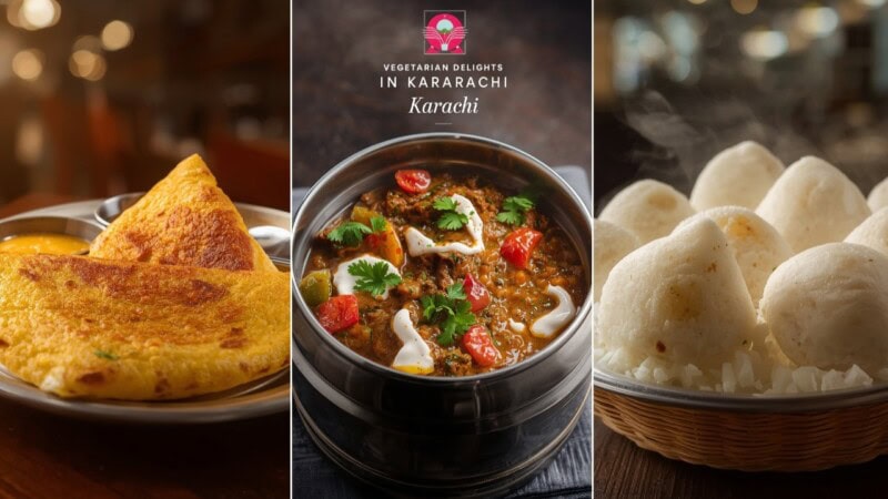 Vegetarian Delights in Karachi: Idli, Dosa & Chaat at Mirchili