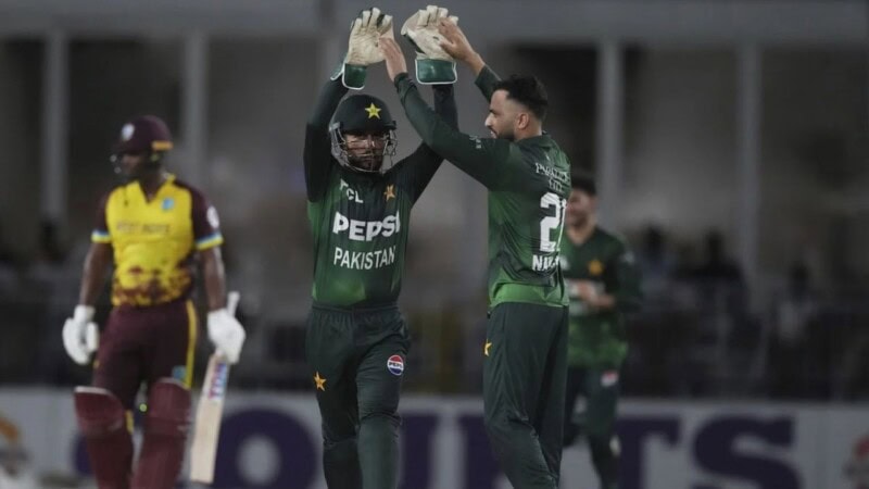Pakistan defeat West Indies by 14 runs in T20I series opener