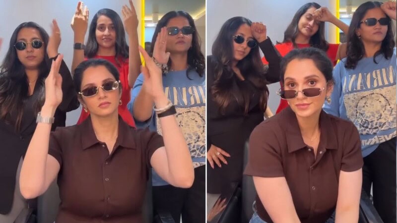 Sania Mirza joins viral dance trend, says ‘cringe is the new cool’