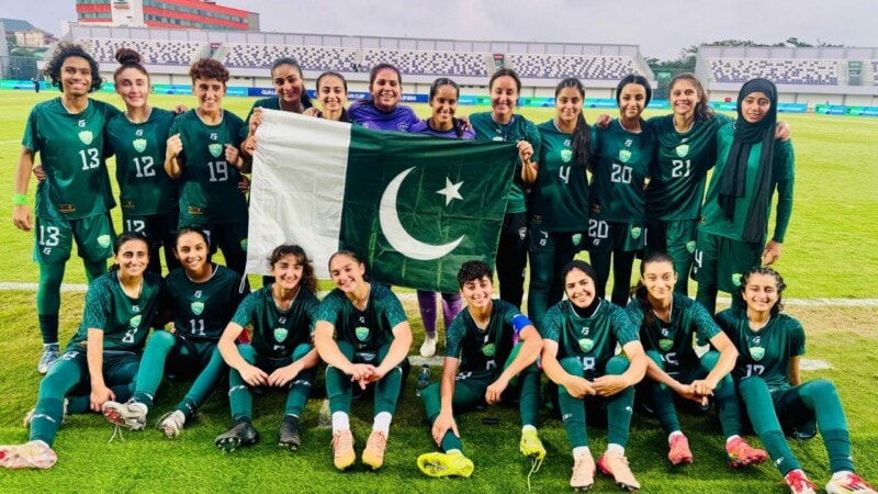Pakistan women’s football team climbs three spots in FIFA rankings