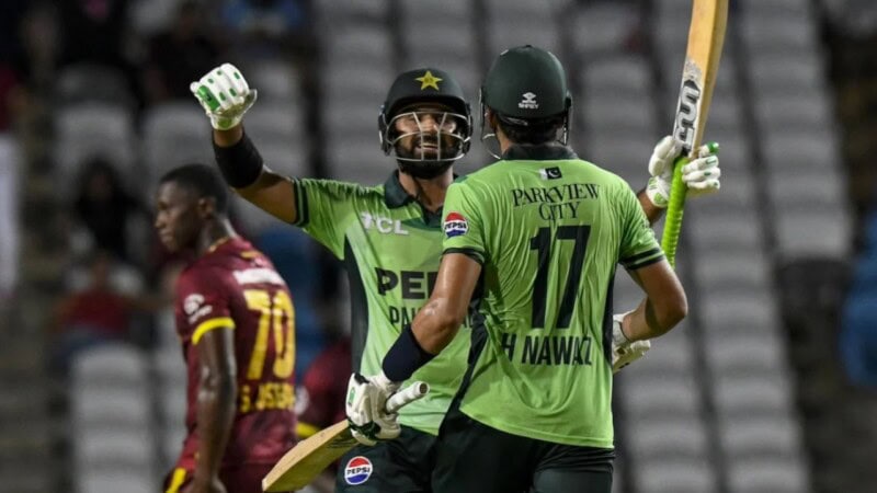 Pakistan defeat West Indies by five wickets in first ODI