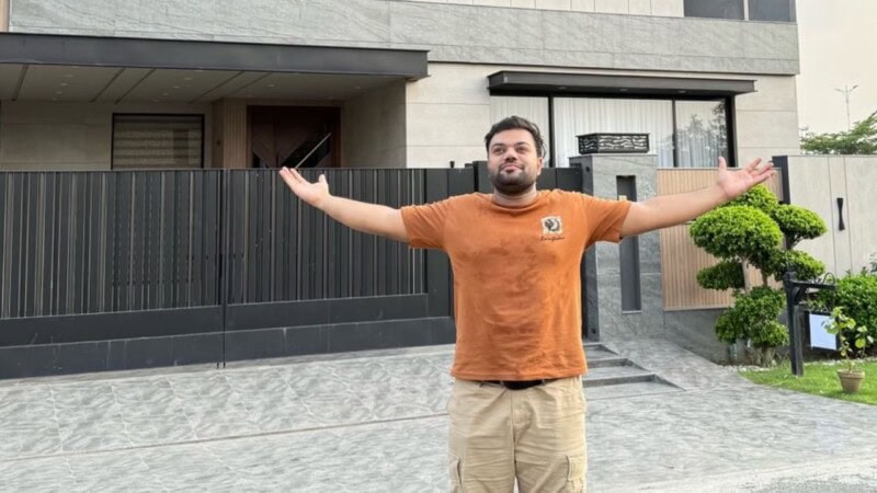 ‘What hard work’; Internet reacts to Ducky Bhai’s new house