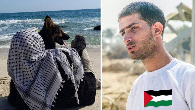 Gaza man shares heartbreaking story of loyal dog gaining global sympathy while he remains forgotten