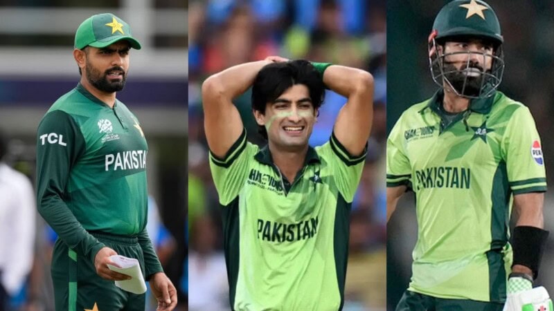 Babar, Rizwan, Naseem dropped as Pakistan reveals squad for tri-series, Asia Cup