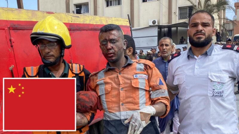 China says ‘shocked’ by Israel strike on Gaza hospital