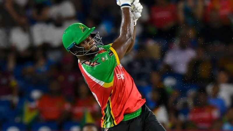 Romario Shepherd smashes 22 runs off one ball in CPL thriller
