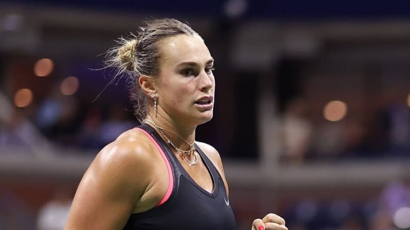 Aryna Sabalenka reaches third straight US Open final after defeating Jessica Pegula
