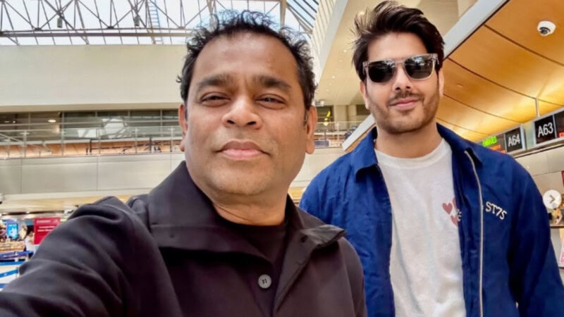 ‘Got some great selfie skills too’: Goher Mumtaz meets A.R. Rehman