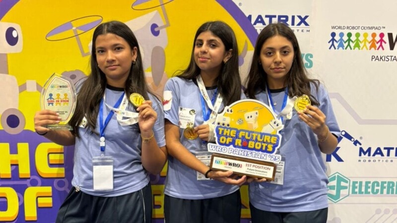 Pakistan girls team qualifies for World Robotics Olympiad for first time