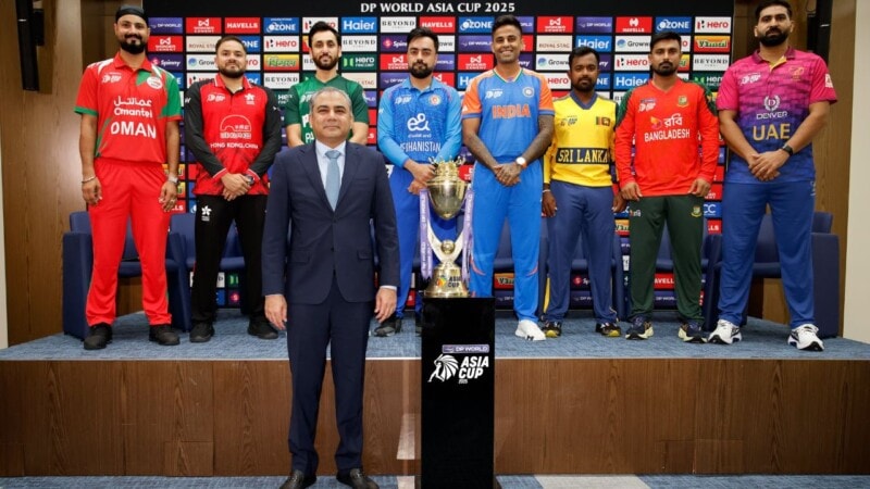 Asia Cup 2025 trophy unveiled in Dubai