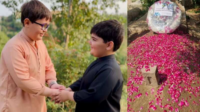Ahmad Shah visits brother Umer Shah’s ‘last resting place’
